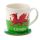 Wales Welsh Dragon Cymru Porcelain Mug & Coaster Set