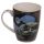Lisa Parker Wolf Quiet Reflection Porcelain Mug