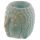 Small Crackle Glaze Ceramic Buddha Head Oil Burner