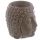 Small Crackle Glaze Ceramic Buddha Head Oil Burner