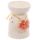 Eden Speckled Cream Ceramic Oil & Wax Burner with Flower