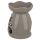 Eden Ceramic Grey & Pastel Tone Floral Oil & Wax Burner