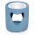 Blue Eden Concrete Industrial Style Heart Cut-Out Oil Burner