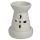 Eden Ceramic Oil & Wax Burner with Flower Cut-out