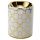 Eden Metallic Gold Geometric Ceramic Mini Oil Burner