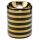 Eden Metallic Gold Stripe Ceramic Mini Oil Burner