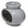Eden Grey Ceramic Oval Double Dish Oil & Wax Burner