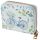 Julie Dodsworth Blue Lavender Garden Zip Around Small Wallet Purse