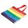 Somewhere Rainbow Flag RPET Reusable Shopping Bag