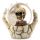 Skull Snow Globe in Skeleton Hand Snow Globe