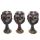 Decorative Dragons Claw & Warrior Skull Goblet