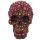 Metallic Multi Skull Head Decoration