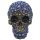 Metallic Multi Skull Head Decoration