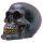 Dark Metallic & Gold Skull Decoration