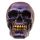 Dark Metallic & Gold Skull Decoration