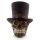 Steampunk Style Skull with Top Hat