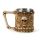 Decorative Skull & Bone Tankard with Bone Handle