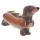 Sausage Dog in a Bun & Mustard Fast Food Ceramic Salt & Pepper Set