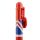 London Souvenir Union Jack Multi Colour Pen with Charm (6 Colours)