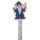 Cartoon Knight Pencil & Eraser Topper