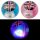 Union Jack Glitter LED Flashing Bouncy Ball