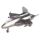 Speed Thunder Jet Fighter Plane Pull Back Action Toy