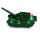 Tank Friction Light Up & Sound Push/Pull Action Toy