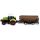 Farm Tractor & Trailer Friction Push/Pull Action Toy
