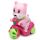 Cute Dog on Scooter Friction Push/Pull Action Toy