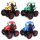 4x4 Stunt Tractor Friction Push/Pull Action Toy