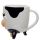 Bramley Bunch Farm Cow Upside Down Ceramic Shaped Mug