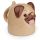 Mopps Pug Upside Down Ceramic Shaped Mug