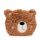 Teddy Bear Round Microwavable Plush Lavender Heat Pack