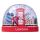 London Souvenir Red Telephone Box & Guardsman Large Glitter Snow Storm