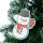 Mint Festive Friends Christmas Snowman Air Freshener