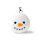 Relaxeazzz Christmas Snowman Plush Travel Pillow & Eye Mask