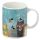 Jan Pashley Christmas Cats Porcelain Mug