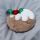 Christmas Pudding Round Microwavable Plush Lavender Heat Pack