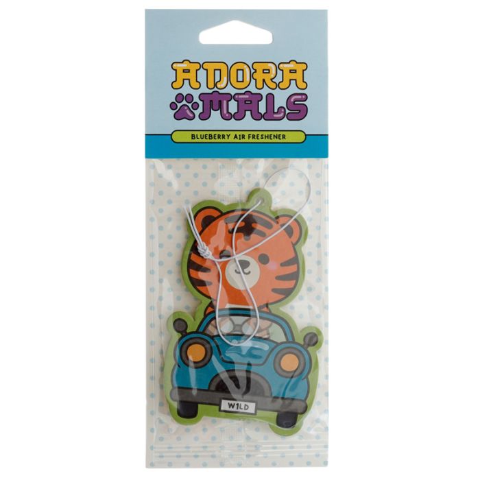 Blueberry Adoramals Zoo Alfie the Tiger Air Freshener