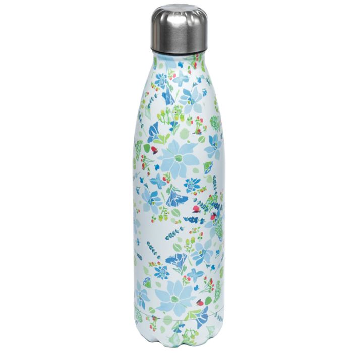 Julie Dodsworth Blue Lavender Garden Hot & Cold Drinks Bottle 500ml