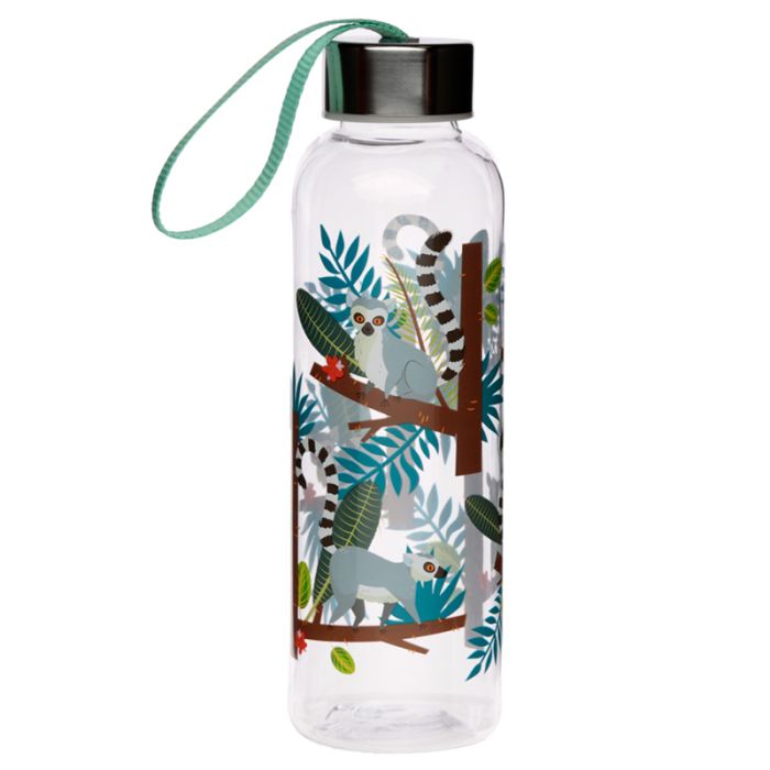 Spirit of the Night Lemur 500ml Water Bottle with Metallic Lid