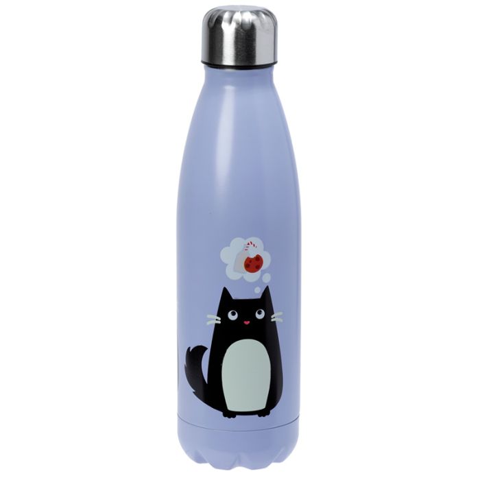 Feline Fine Cat Hot & Cold Drinks Bottle 500ml