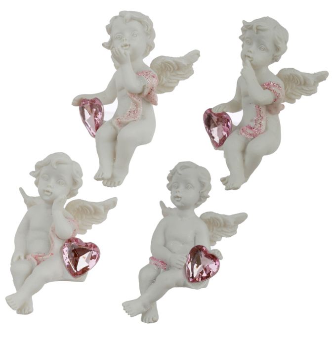 Peace of Heaven Kiss from the Heart Cherub Figurine