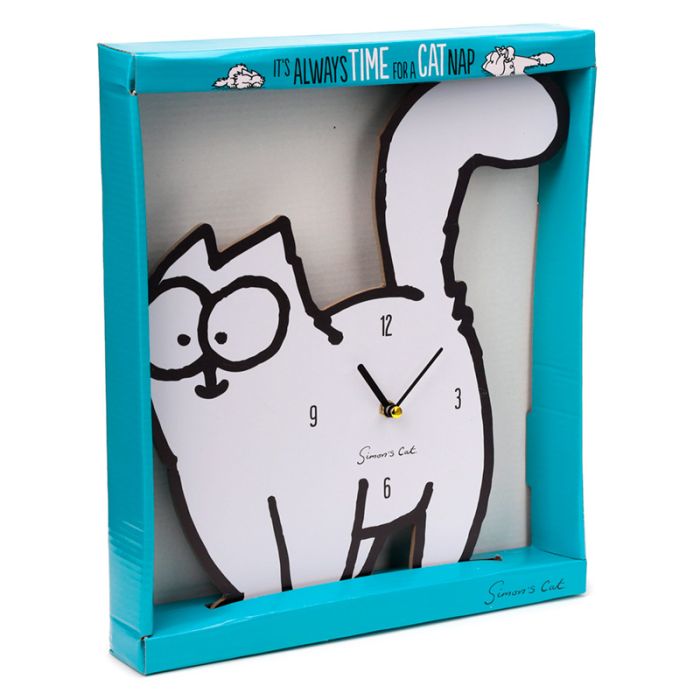 Simon's Cat Shaped Picture Clock