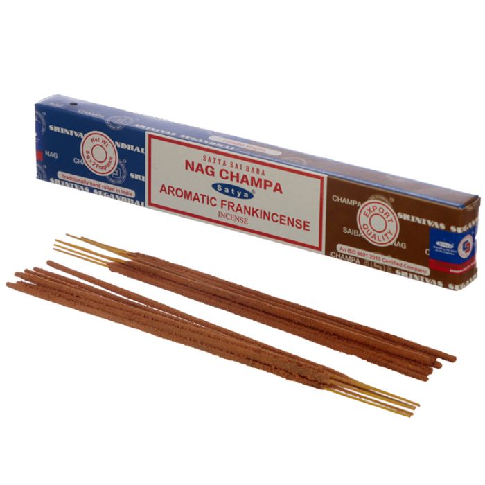 01303 Satya Nag Champa & Aromatic Frankincense Incense Sticks