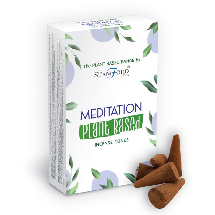 46243 Stamford Plant Based Incense Cones Meditation
