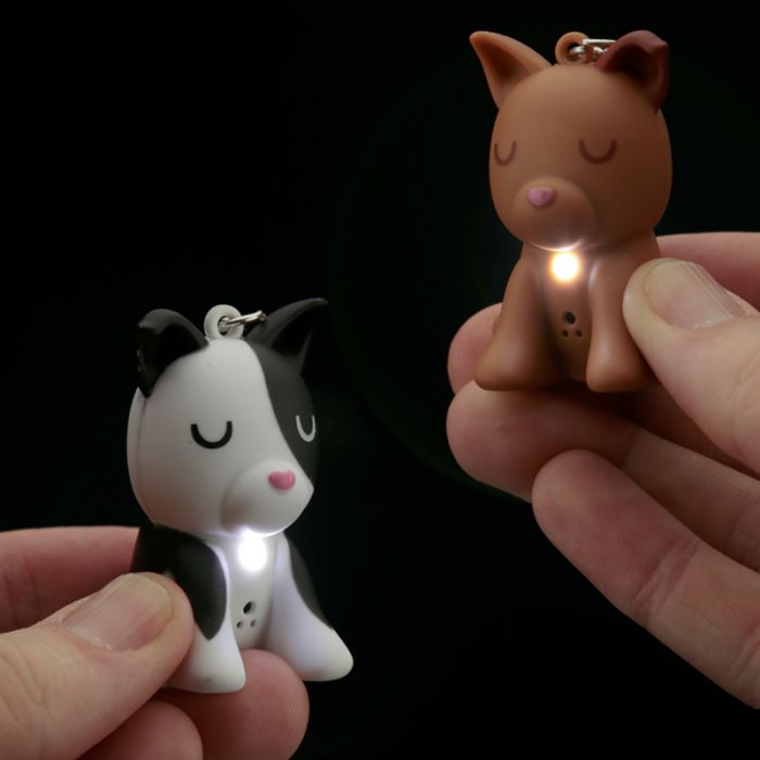 Dog Squad LED Keyring with Sound