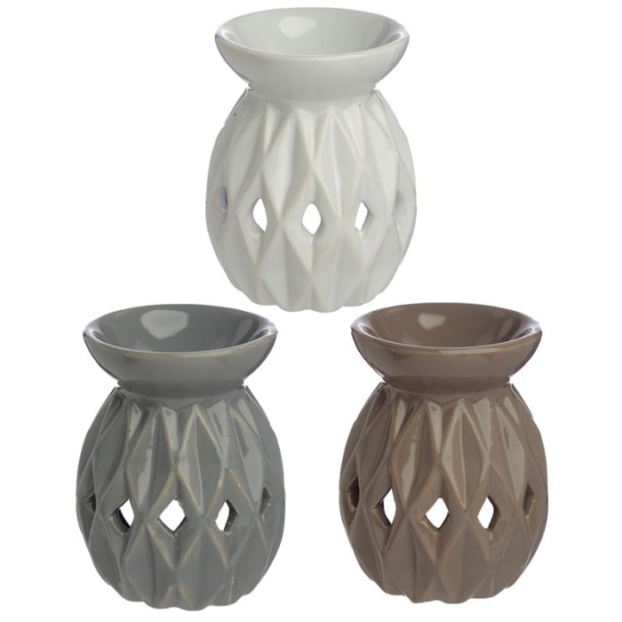 Eden Origami Style Ceramic Oil & Wax Burner