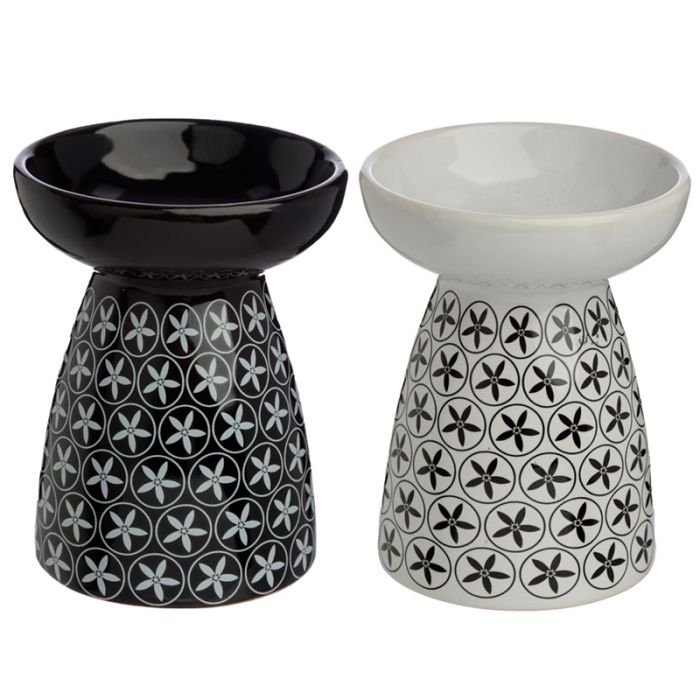 Eden Floral Pattern Ceramic Oil & Wax Burner