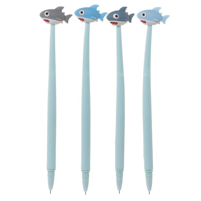 Shark Cafe Cartoon Shark Fine Tip Pen